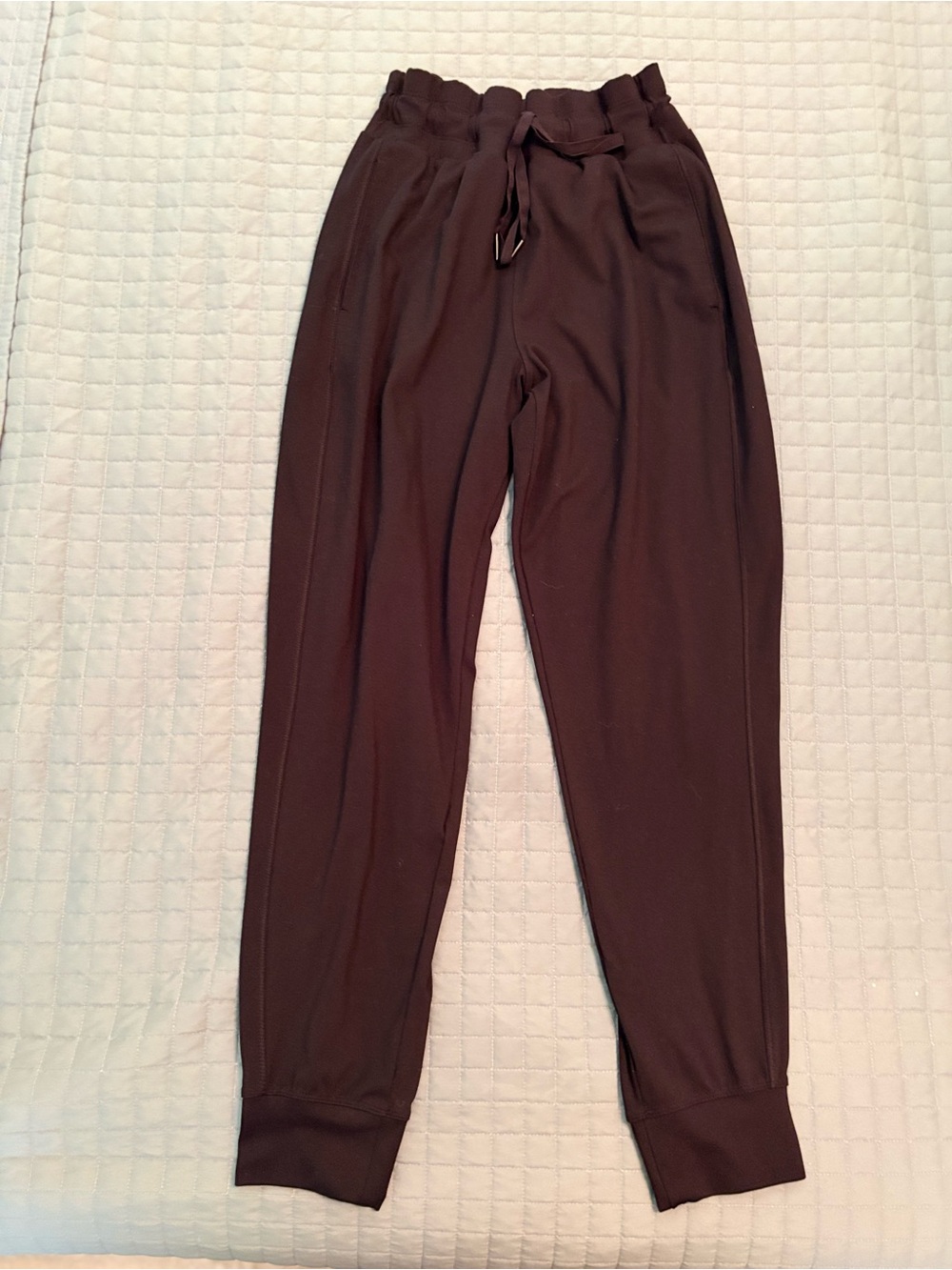 Axia Black Drawstring Jogger Pants